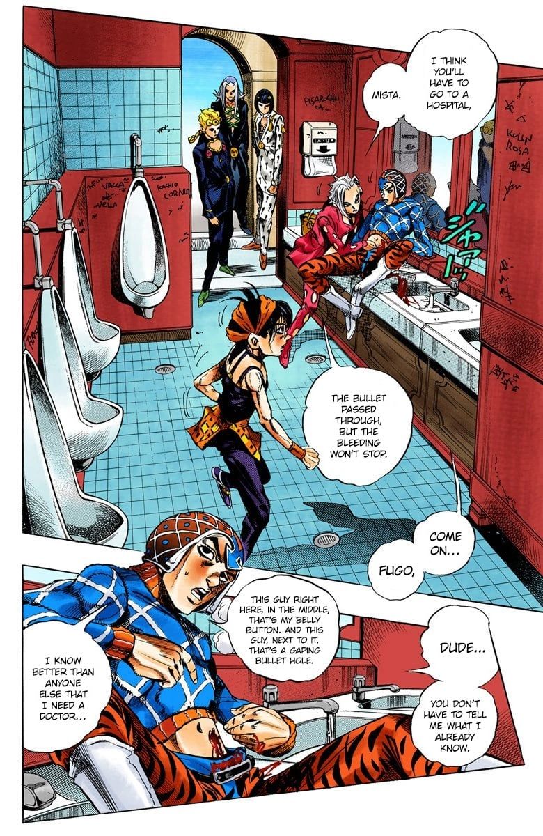 Read JoJo's Bizarre Adventure Part 5 Golden Wind Manga Online