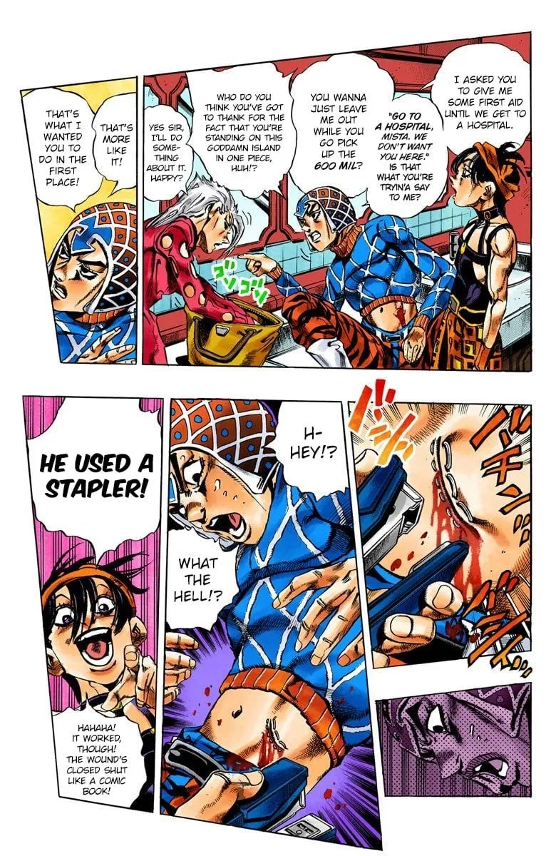 Read JoJo's Bizarre Adventure Part 5 Golden Wind Manga Online