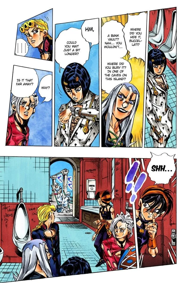 Read JoJo's Bizarre Adventure Part 5 Golden Wind Manga Online