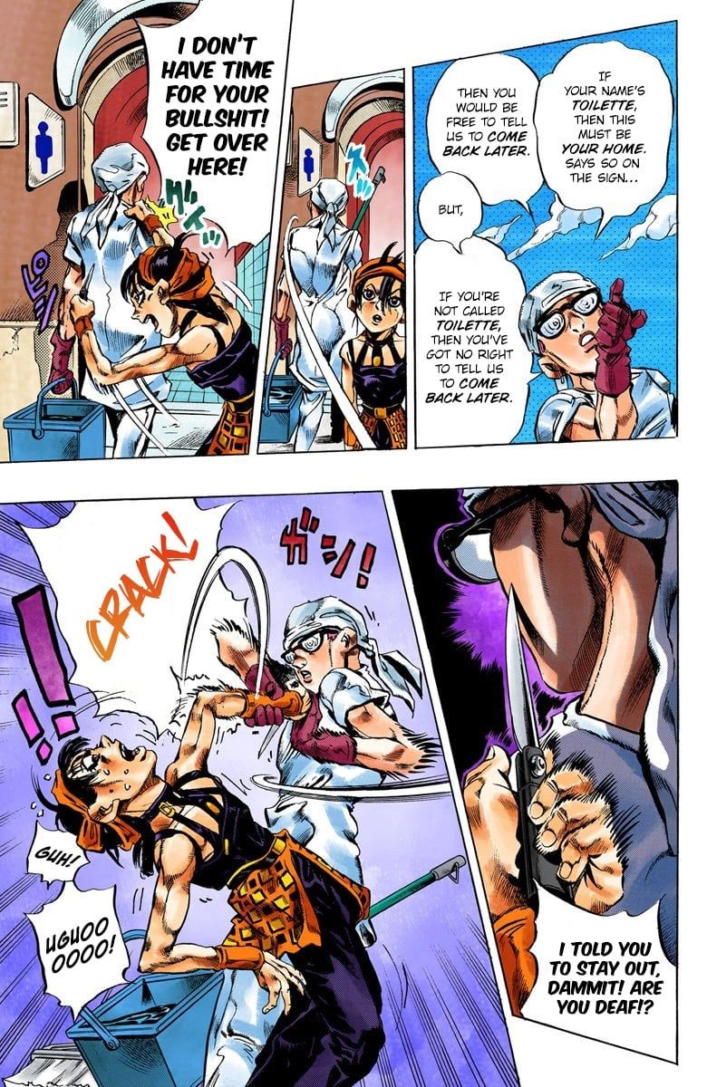 Read JoJo's Bizarre Adventure Part 5 Golden Wind Manga Online