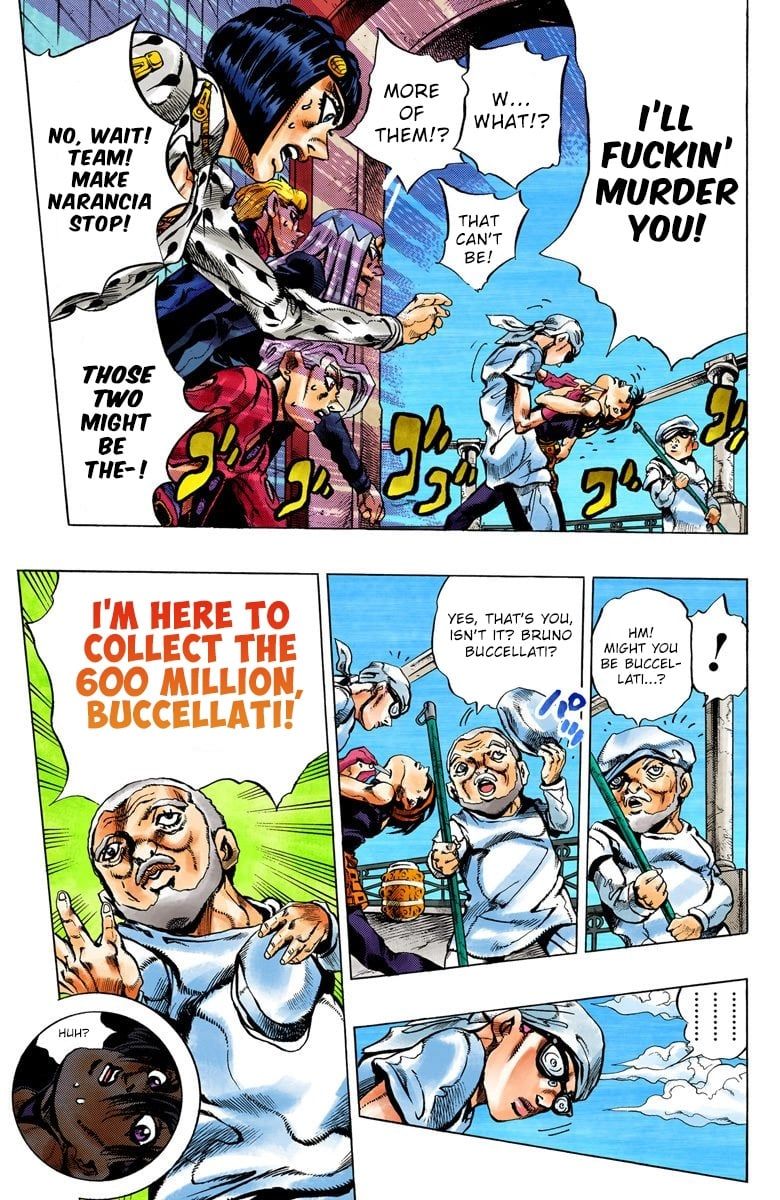 Read JoJo's Bizarre Adventure Part 5 Golden Wind Manga Online