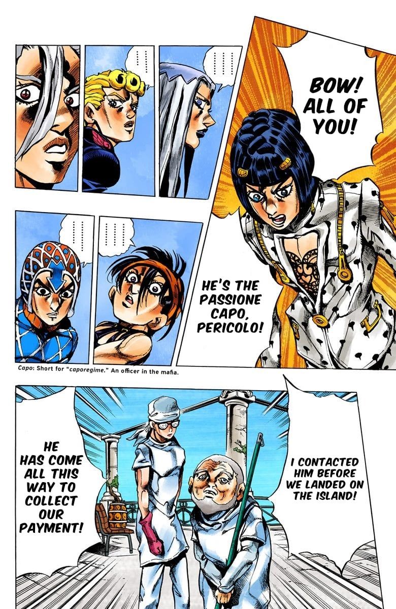 Read JoJo's Bizarre Adventure Part 5 Golden Wind Manga Online