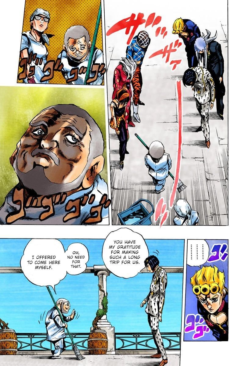 Read JoJo's Bizarre Adventure Part 5 Golden Wind Manga Online