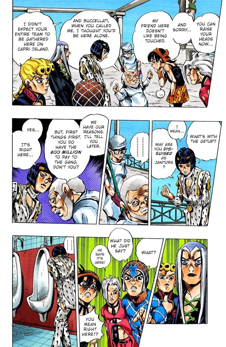 Read JoJo's Bizarre Adventure Part 5 Golden Wind Manga Online