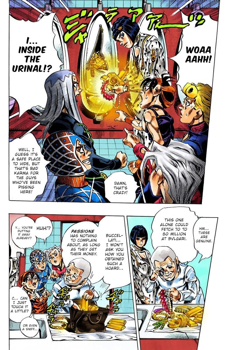 Read JoJo's Bizarre Adventure Part 5 Golden Wind Manga Online