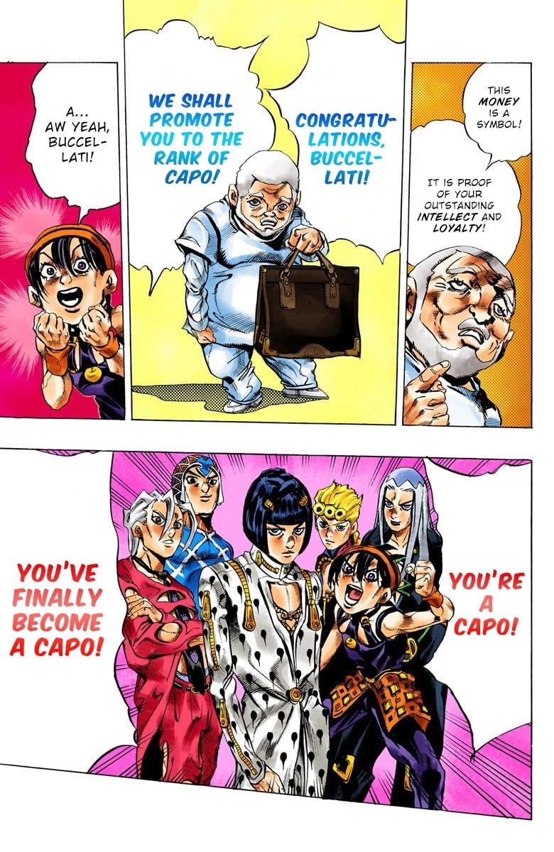 Read JoJo's Bizarre Adventure Part 5 Golden Wind Manga Online