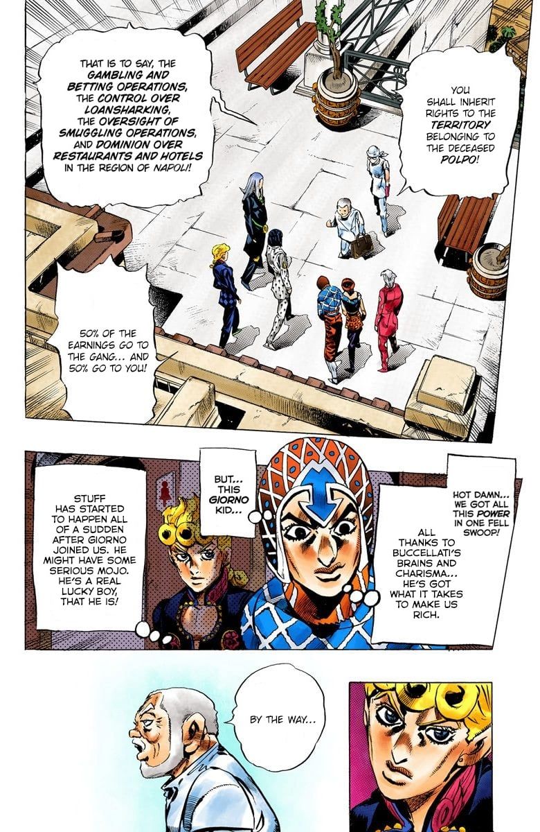 Read JoJo's Bizarre Adventure Part 5 Golden Wind Manga Online
