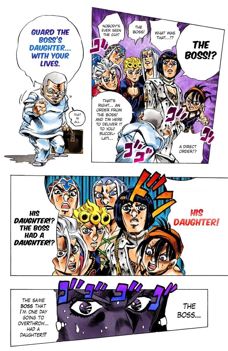 Read JoJo's Bizarre Adventure Part 5 Golden Wind Manga Online
