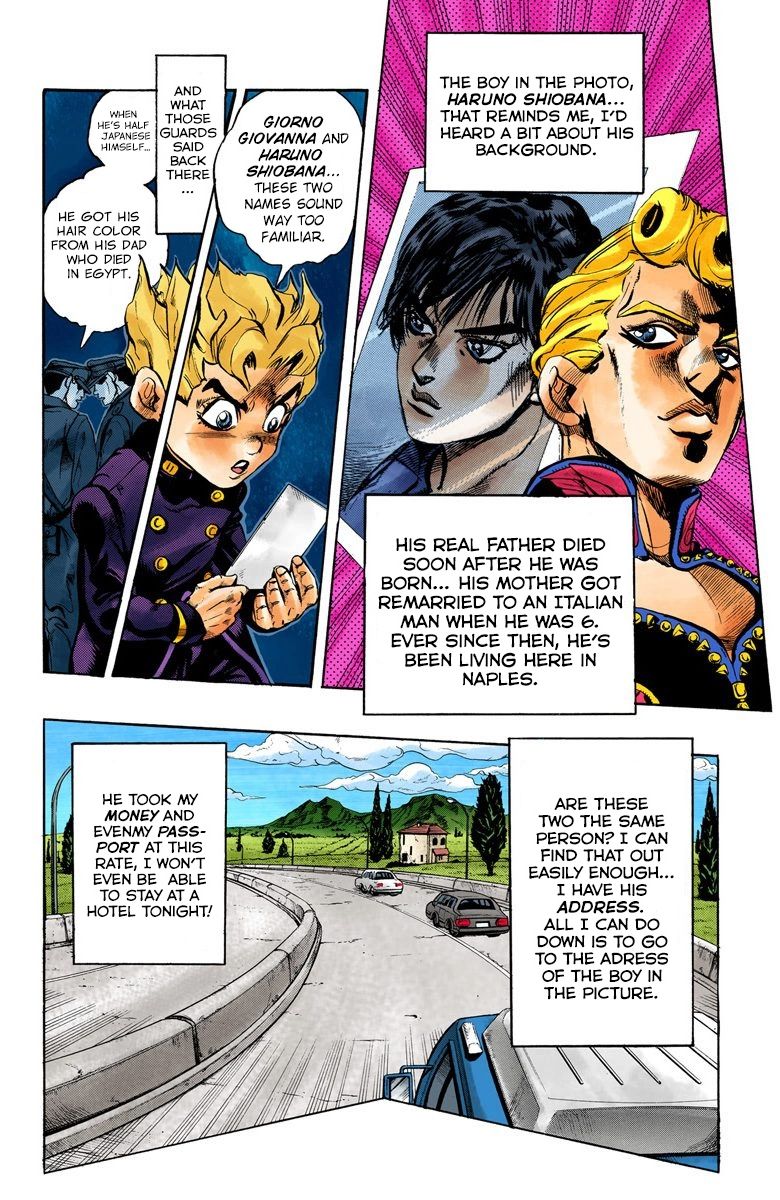 Read JoJo's Bizarre Adventure Part 5 Golden Wind Manga Online