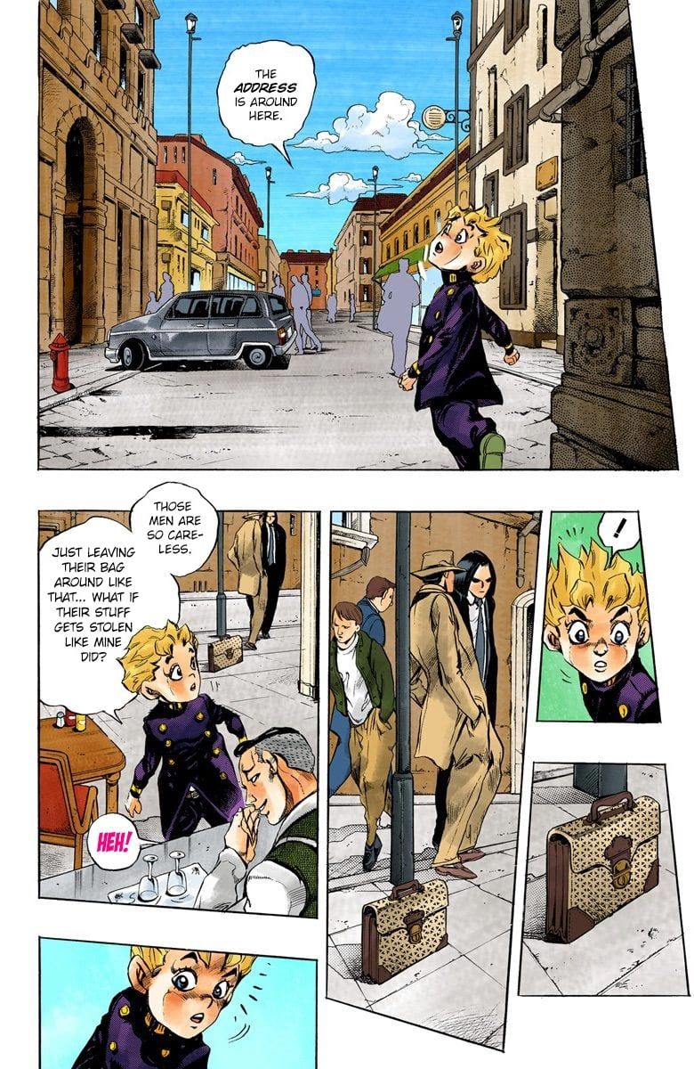 Read JoJo's Bizarre Adventure Part 5 Golden Wind Manga Online