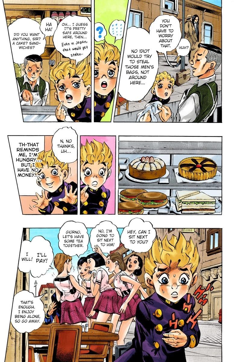 Read JoJo's Bizarre Adventure Part 5 Golden Wind Manga Online