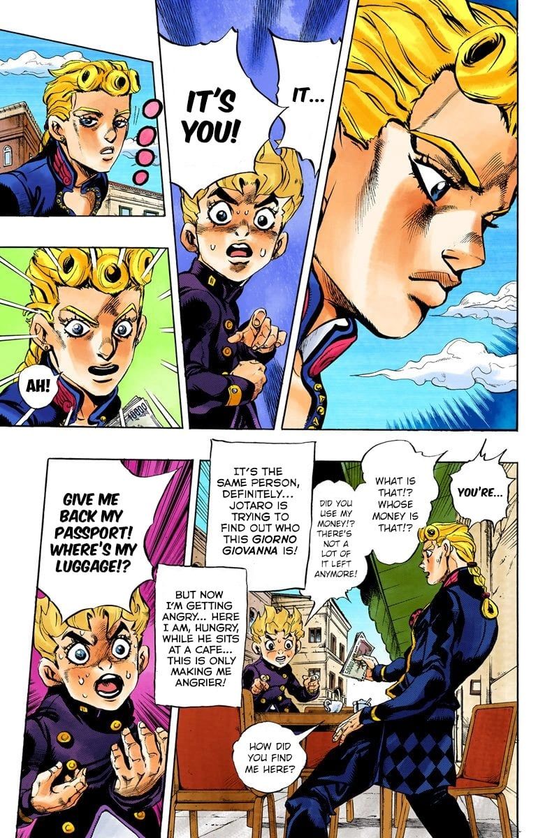 Read JoJo's Bizarre Adventure Part 5 Golden Wind Manga Online
