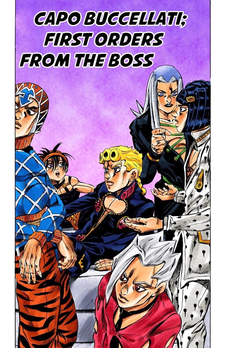 Read JoJo's Bizarre Adventure Part 5 Golden Wind Manga Online