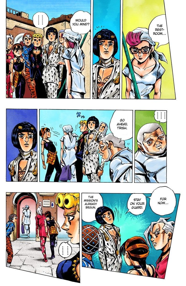 Read JoJo's Bizarre Adventure Part 5 Golden Wind Manga Online