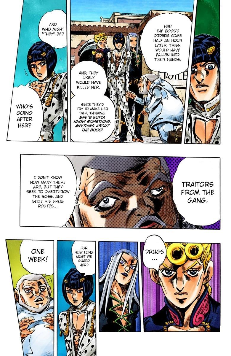 Read JoJo's Bizarre Adventure Part 5 Golden Wind Manga Online