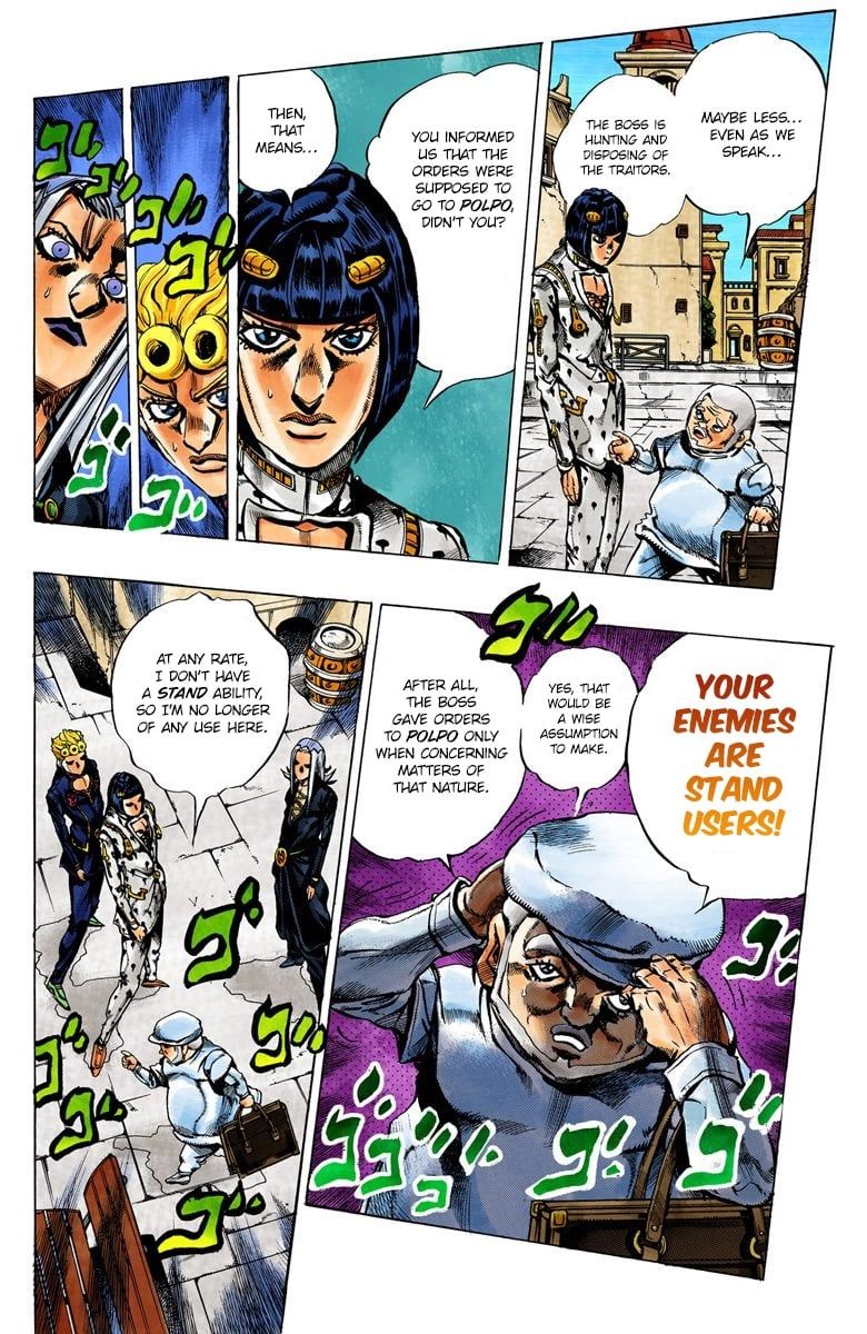 Read JoJo's Bizarre Adventure Part 5 Golden Wind Manga Online