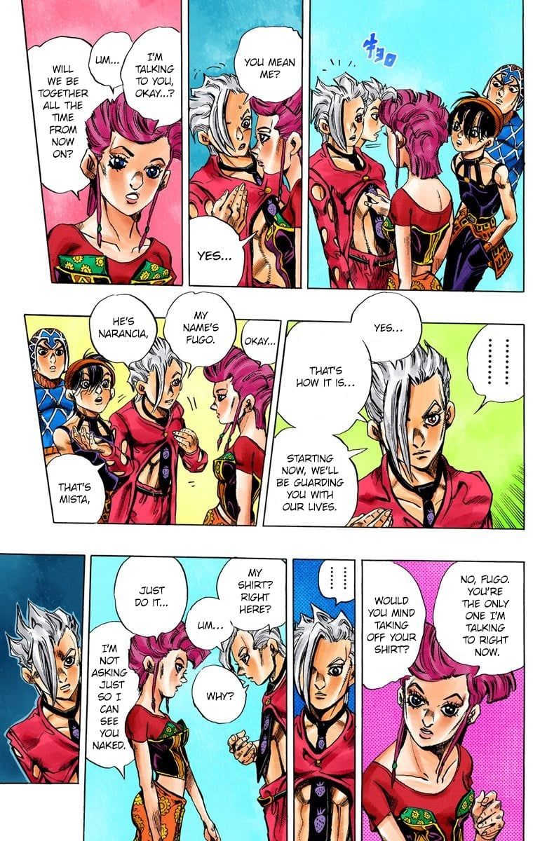 Read JoJo's Bizarre Adventure Part 5 Golden Wind Manga Online