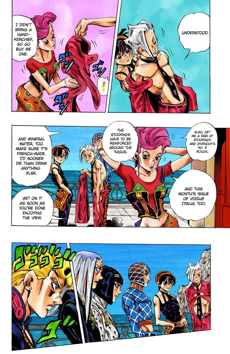 Read JoJo's Bizarre Adventure Part 5 Golden Wind Manga Online