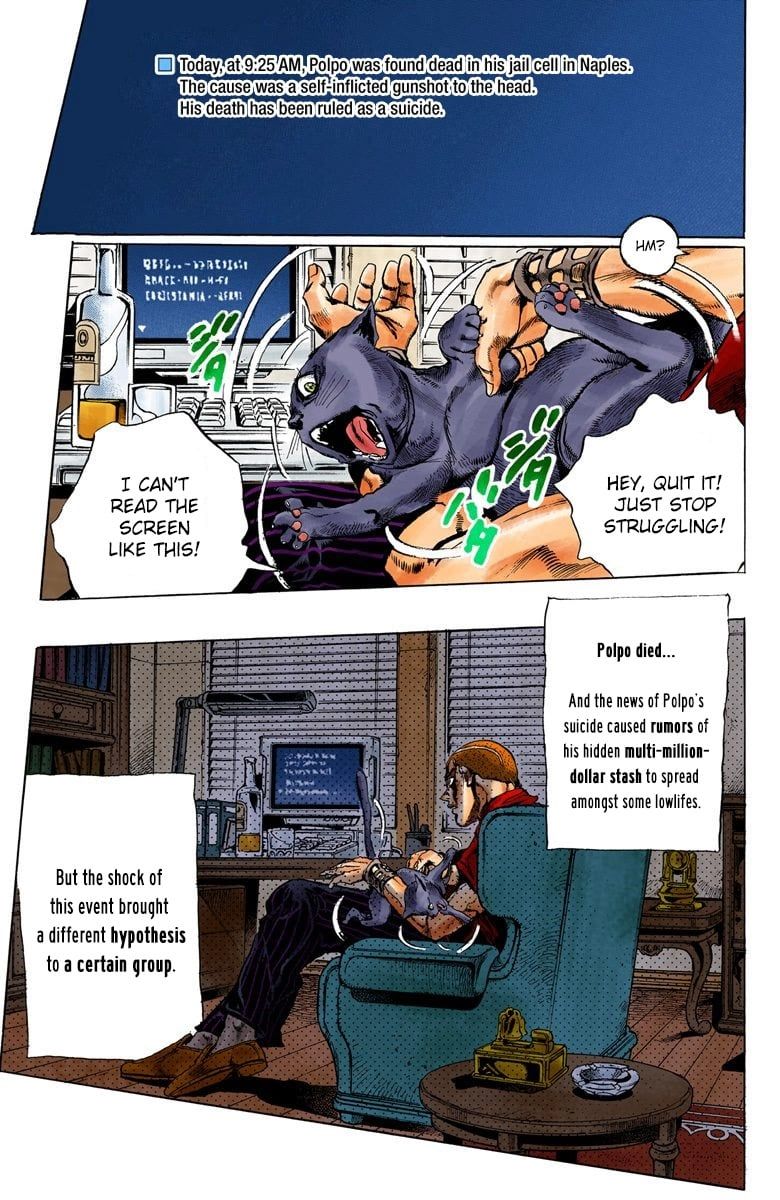 Read JoJo's Bizarre Adventure Part 5 Golden Wind Manga Online