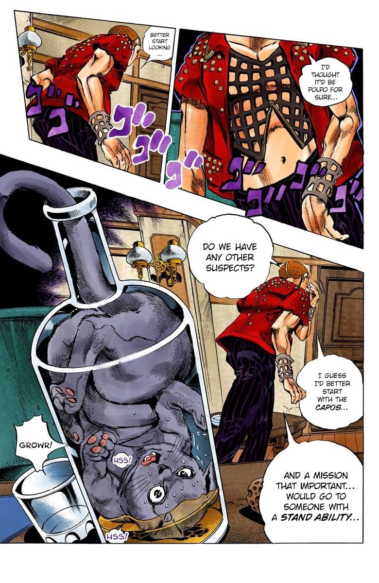 Read JoJo's Bizarre Adventure Part 5 Golden Wind Manga Online