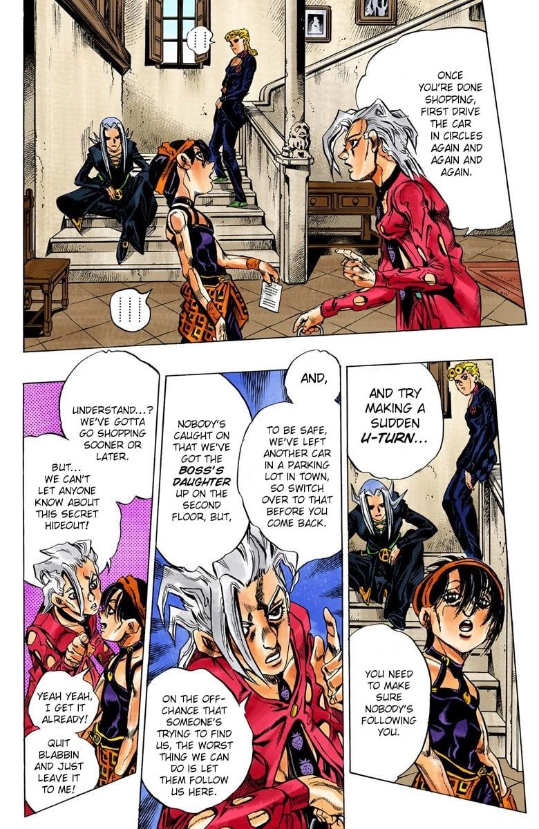 Read JoJo's Bizarre Adventure Part 5 Golden Wind Manga Online