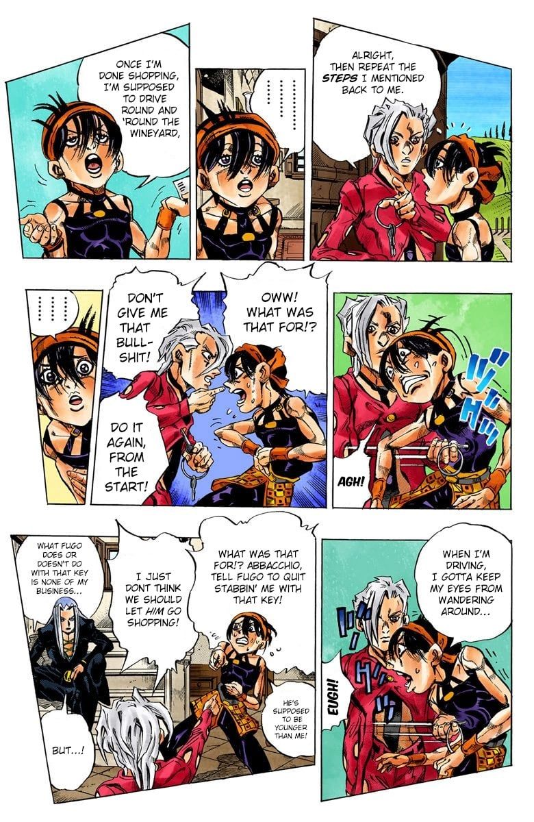 Read JoJo's Bizarre Adventure Part 5 Golden Wind Manga Online