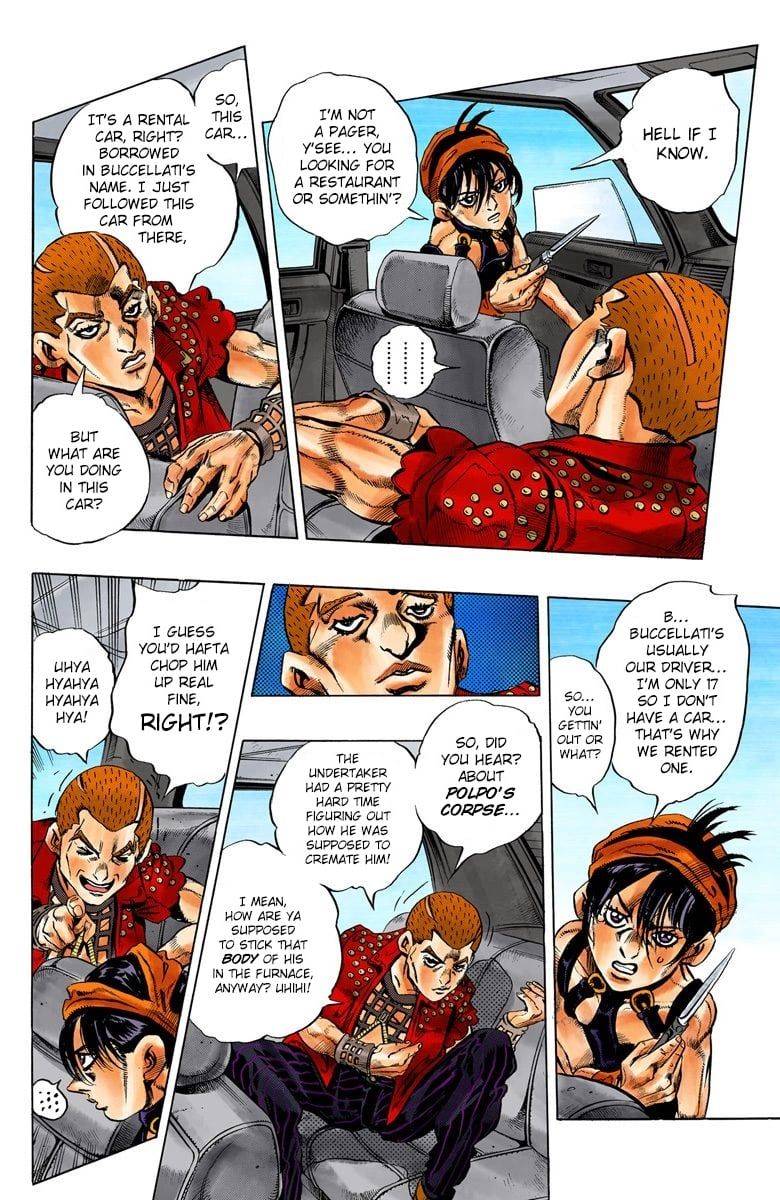 Read JoJo's Bizarre Adventure Part 5 Golden Wind Manga Online