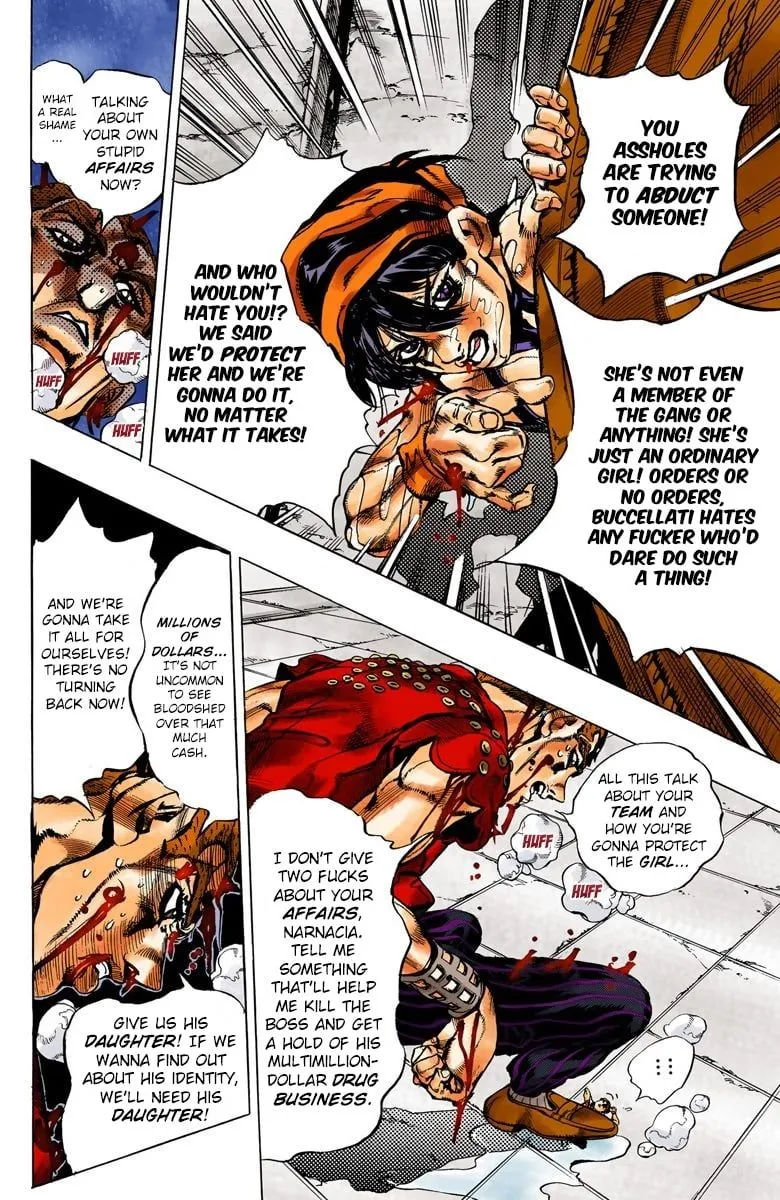 Read JoJo's Bizarre Adventure Part 5 Golden Wind Manga Online