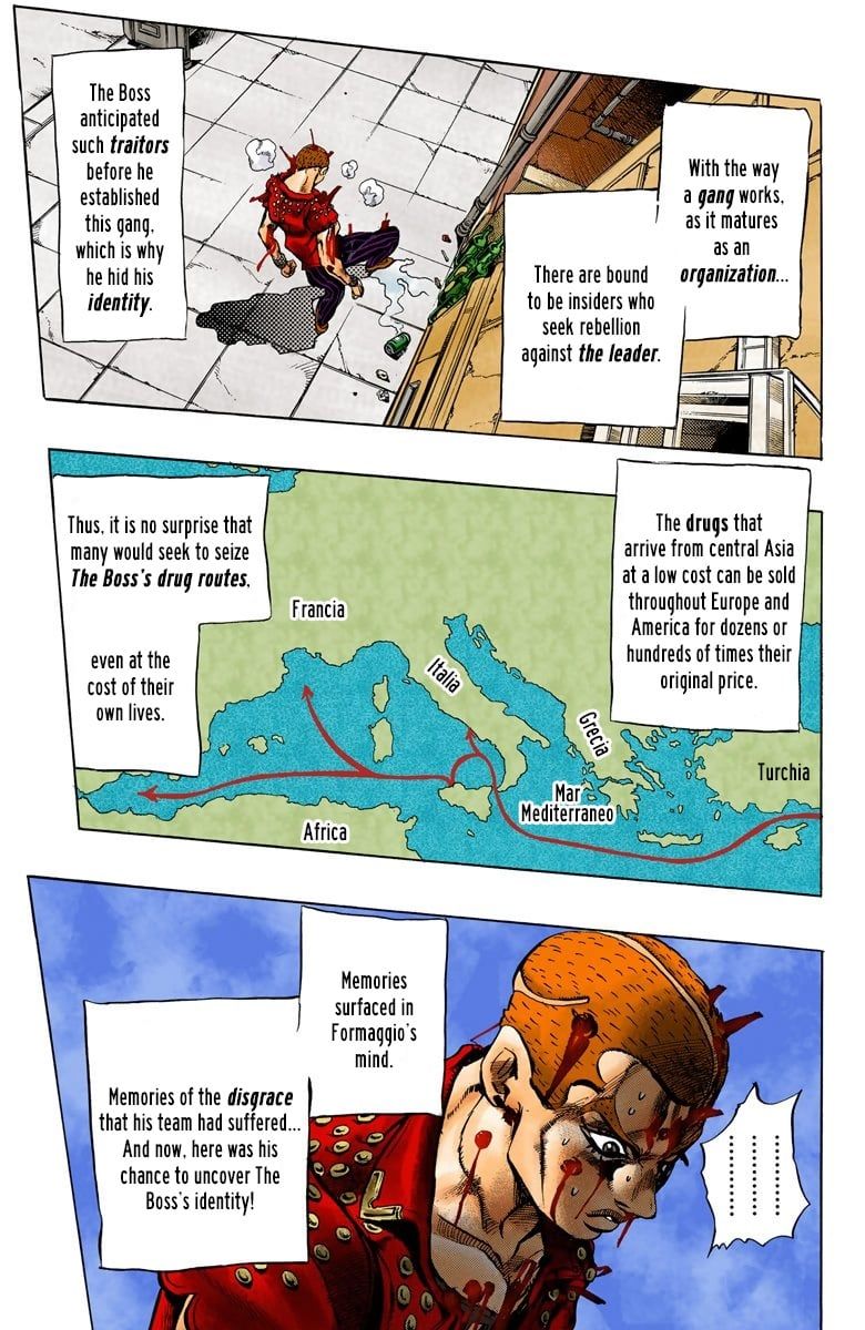 Read JoJo's Bizarre Adventure Part 5 Golden Wind Manga Online