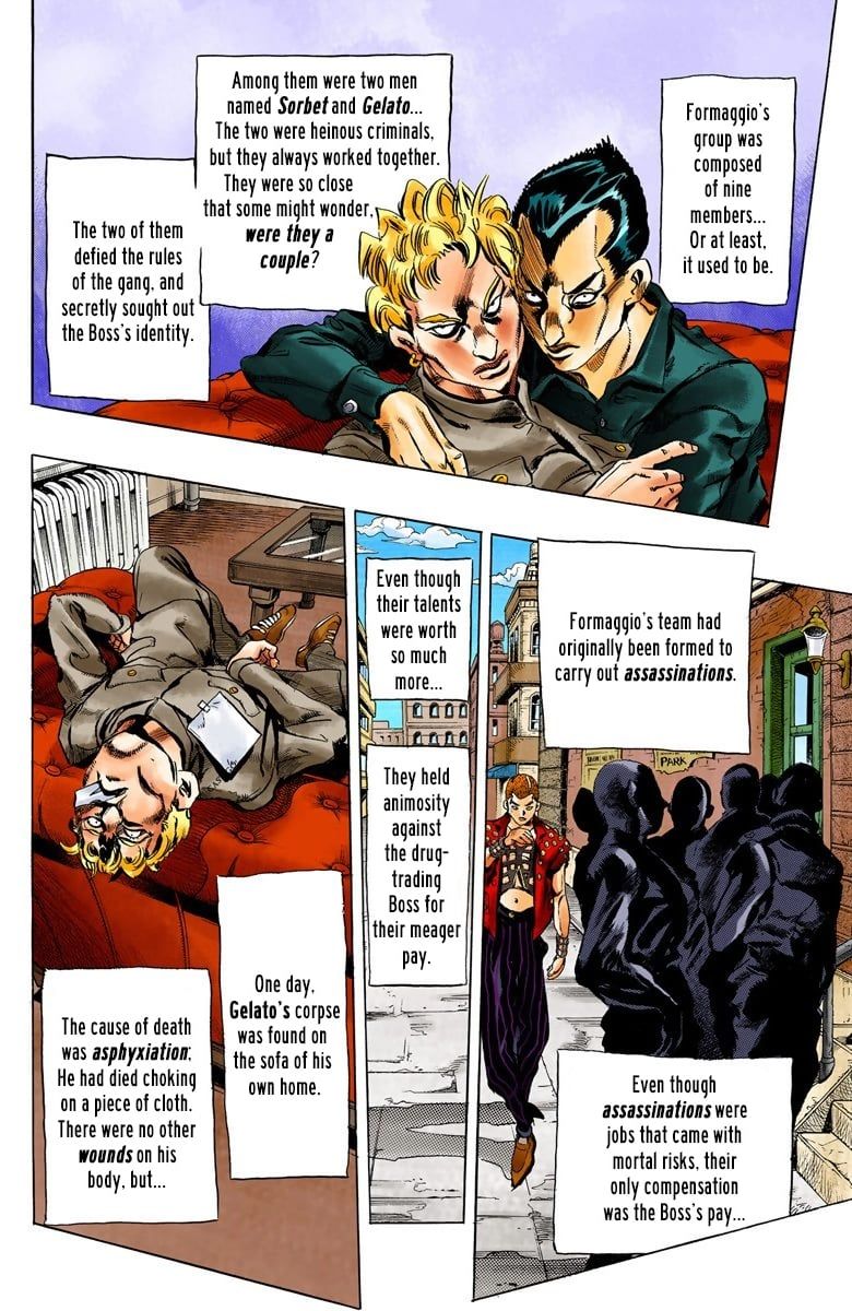 Read JoJo's Bizarre Adventure Part 5 Golden Wind Manga Online