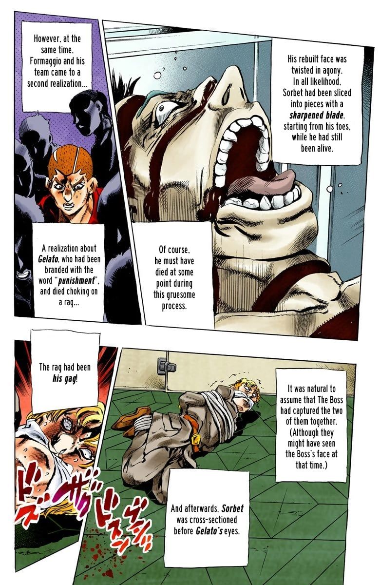Read JoJo's Bizarre Adventure Part 5 Golden Wind Manga Online
