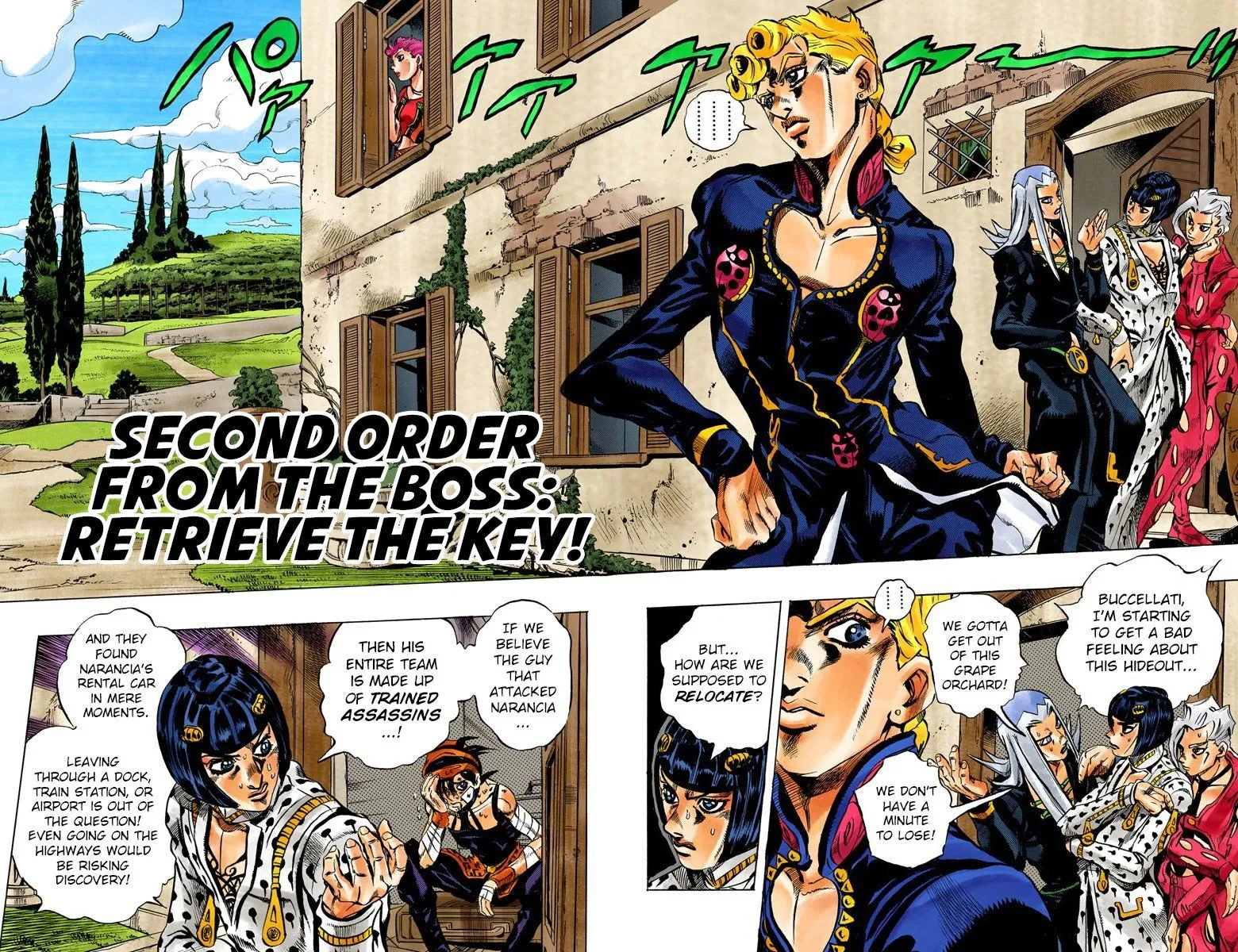 Read JoJo's Bizarre Adventure Part 5 Golden Wind Manga Online