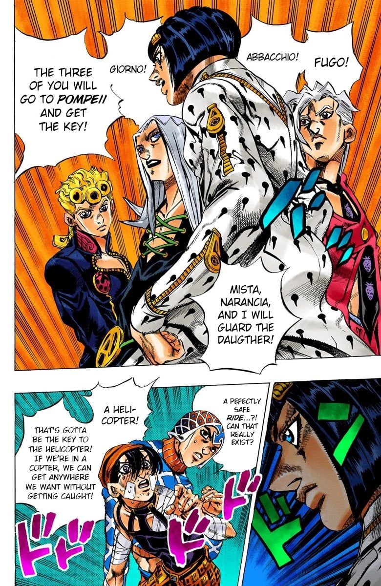 Read JoJo's Bizarre Adventure Part 5 Golden Wind Manga Online