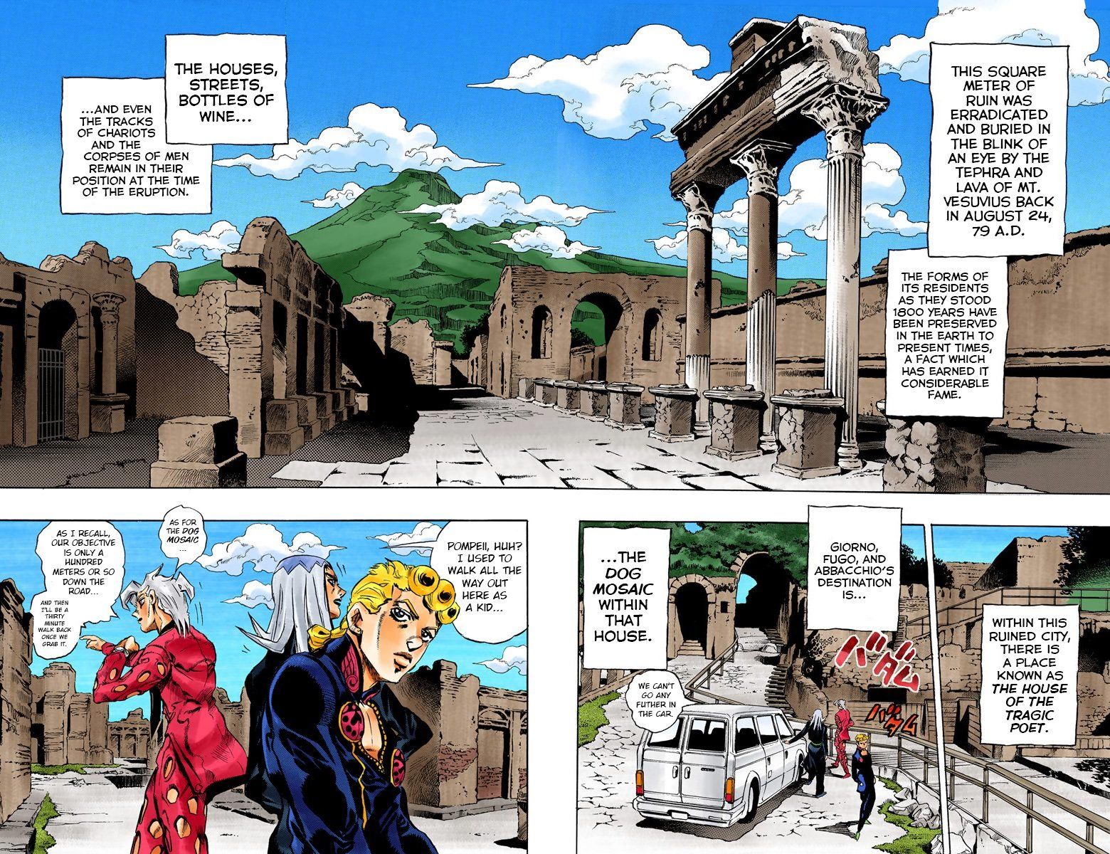 Read JoJo's Bizarre Adventure Part 5 Golden Wind Manga Online