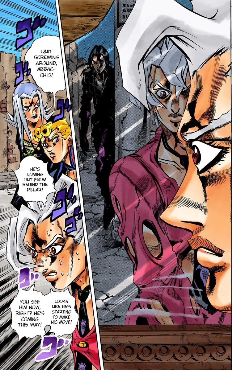 Read JoJo's Bizarre Adventure Part 5 Golden Wind Manga Online