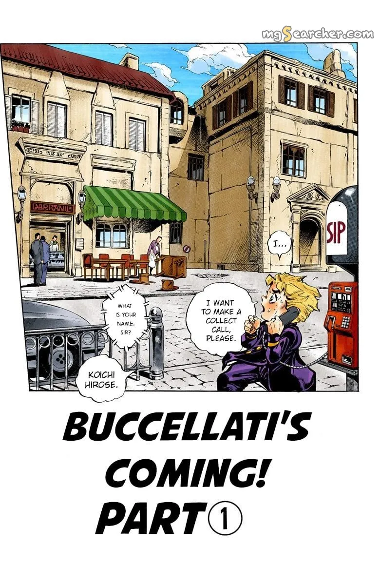 Read JoJo's Bizarre Adventure Part 5 Golden Wind Manga Online