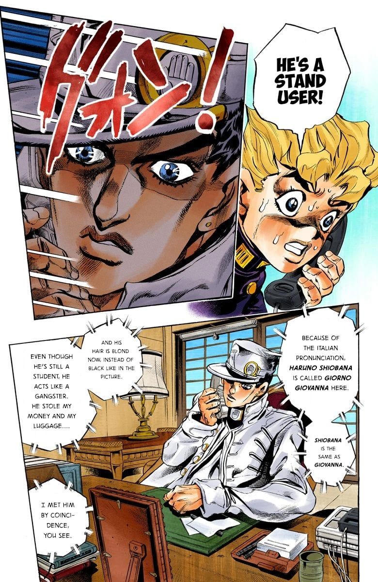 Read JoJo's Bizarre Adventure Part 5 Golden Wind Manga Online