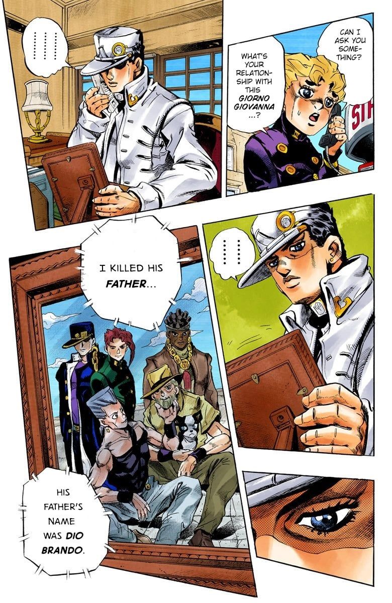 Read JoJo's Bizarre Adventure Part 5 Golden Wind Manga Online