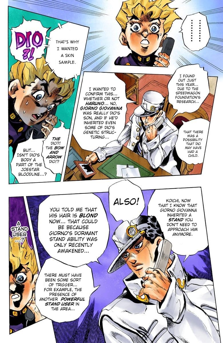 Read JoJo's Bizarre Adventure Part 5 Golden Wind Manga Online