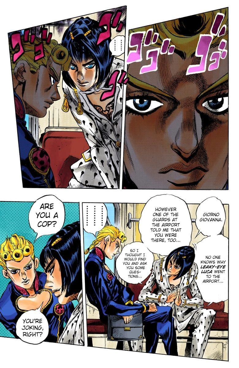 Read JoJo's Bizarre Adventure Part 5 Golden Wind Manga Online