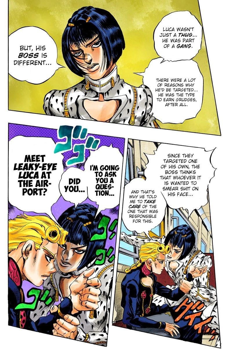 Read JoJo's Bizarre Adventure Part 5 Golden Wind Manga Online