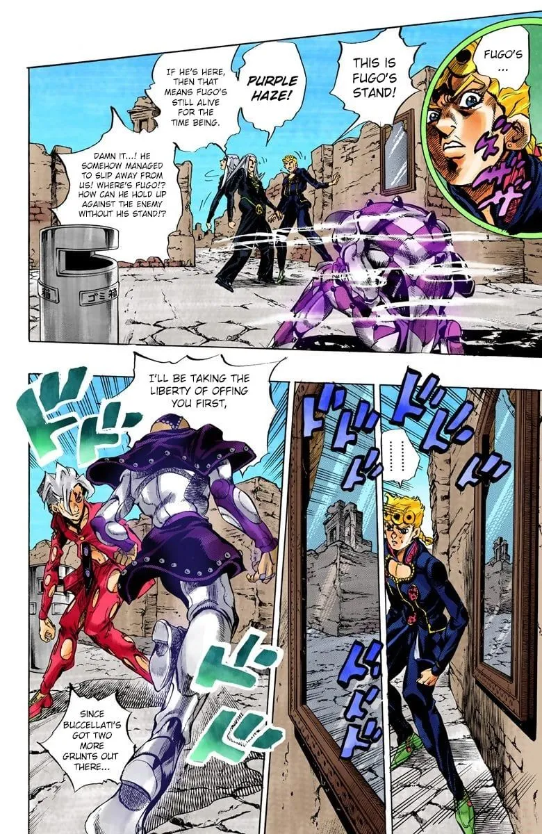 Read JoJo's Bizarre Adventure Part 5 Golden Wind Manga Online
