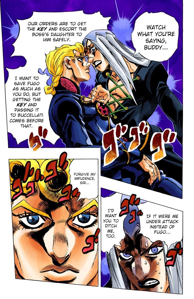 Read JoJo's Bizarre Adventure Part 5 Golden Wind Manga Online