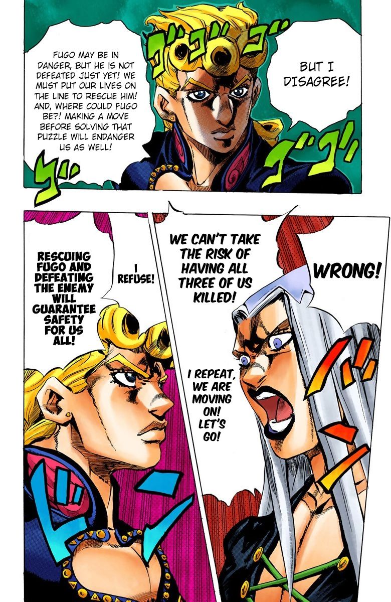 Read JoJo's Bizarre Adventure Part 5 Golden Wind Manga Online