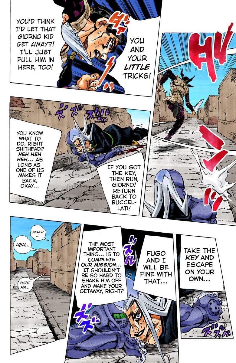 Read JoJo's Bizarre Adventure Part 5 Golden Wind Manga Online