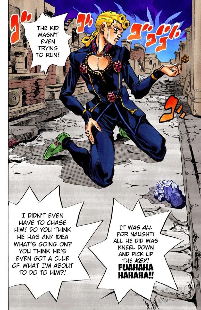 Read JoJo's Bizarre Adventure Part 5 Golden Wind Manga Online