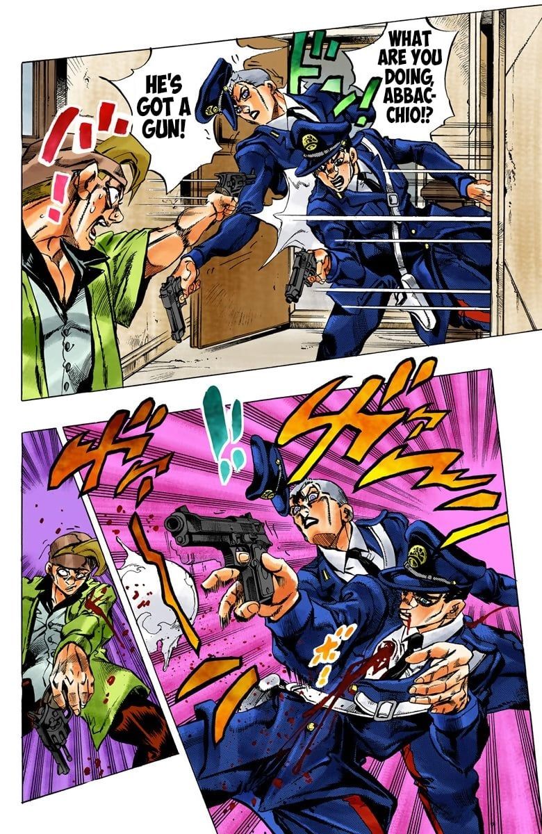 Read JoJo's Bizarre Adventure Part 5 Golden Wind Manga Online
