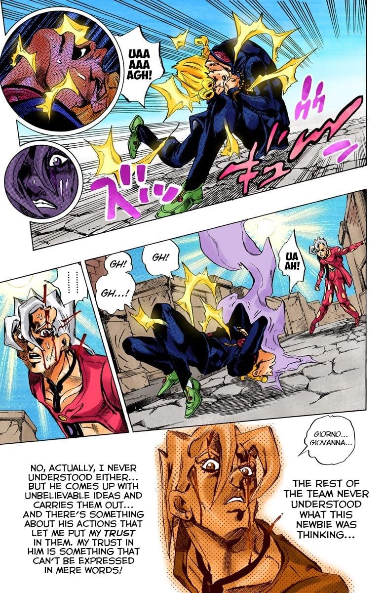 Read JoJo's Bizarre Adventure Part 5 Golden Wind Manga Online