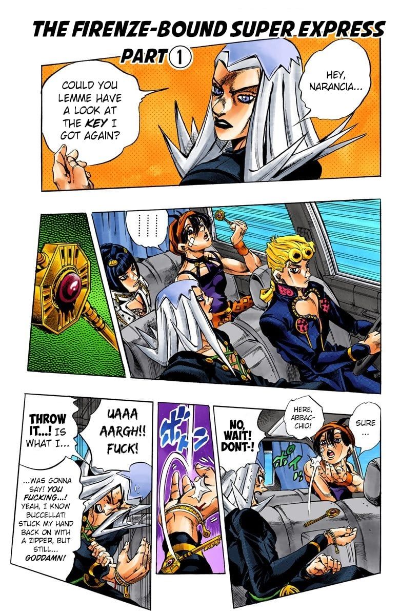 Read JoJo's Bizarre Adventure Part 5 Golden Wind Manga Online