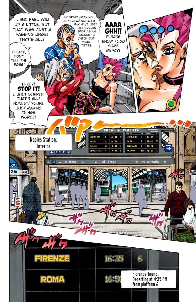 Read JoJo's Bizarre Adventure Part 5 Golden Wind Manga Online